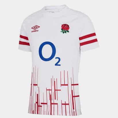 Umbro England Rugby Home Replica Shirt 2022 2023 Mens