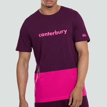 Canterbury Block Logo T Shirt Mens