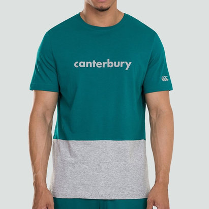 Canterbury Block Logo T-Shirt Mens