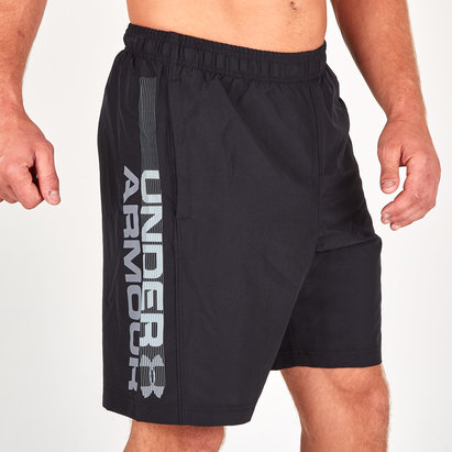 under armour core woven shorts mens