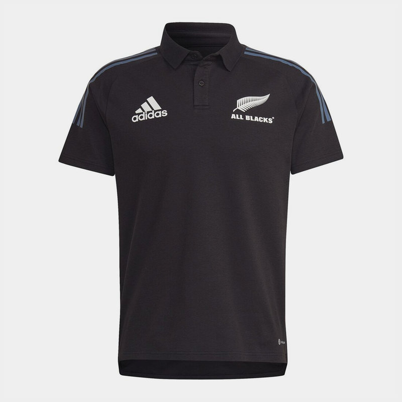 adidas All Blacks Polo Shirt Mens