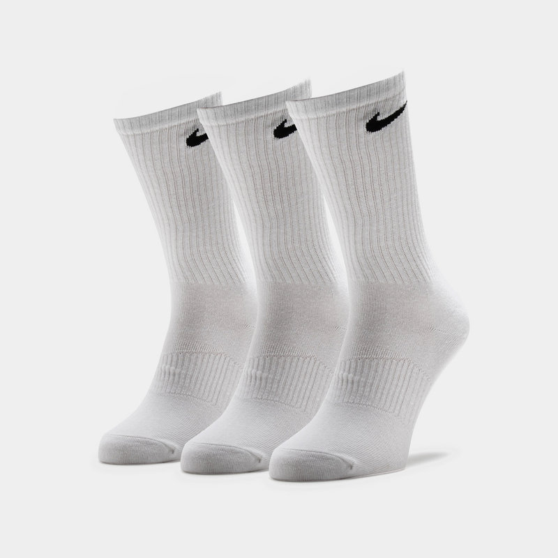 Nike 3 Pack Lightweight Cotton Crew Socks