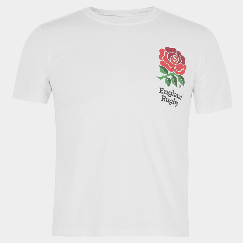 RFU Team England Small Logo T Shirt Mens