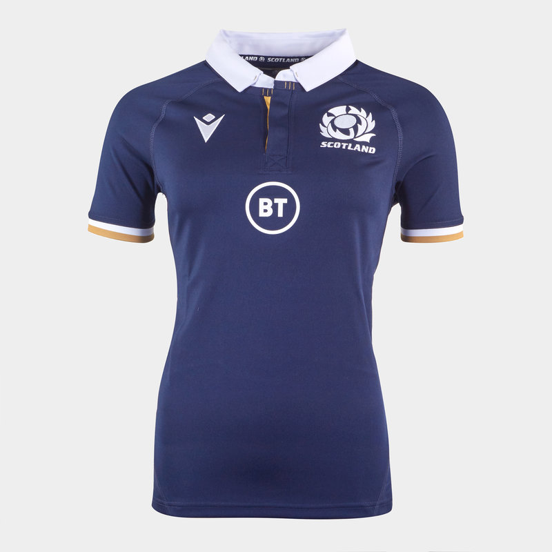 Macron Scotland Home Rugby Shirt 2020 2021 Ladies