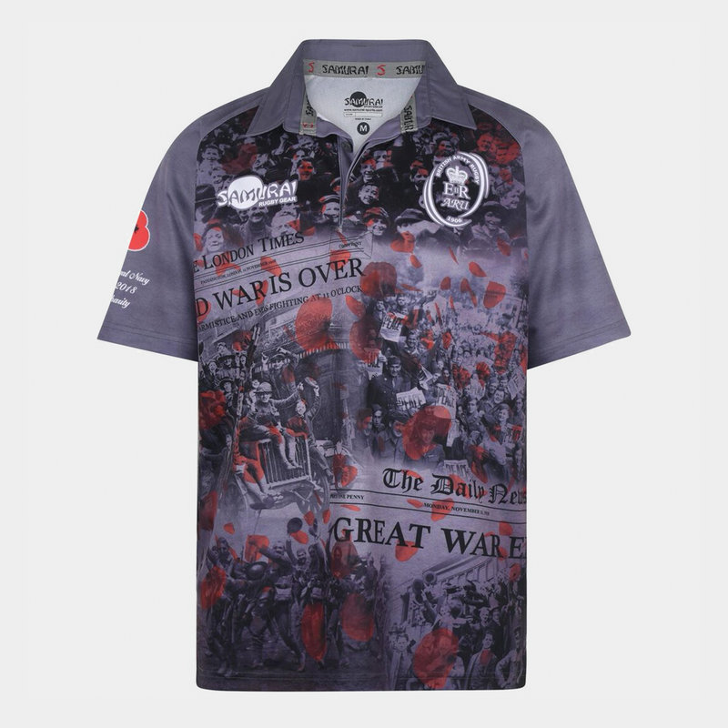 Samurai Army Rugby Union Replica Shirt Mens