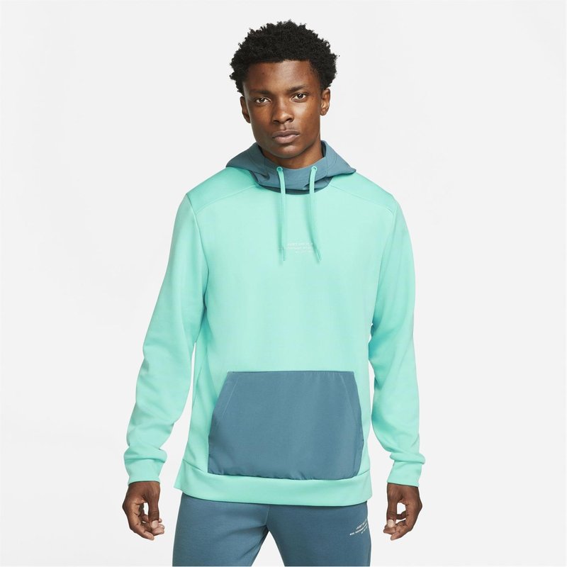 Nike FIT Mens Fleece Pullover Graphic Training Hoodie