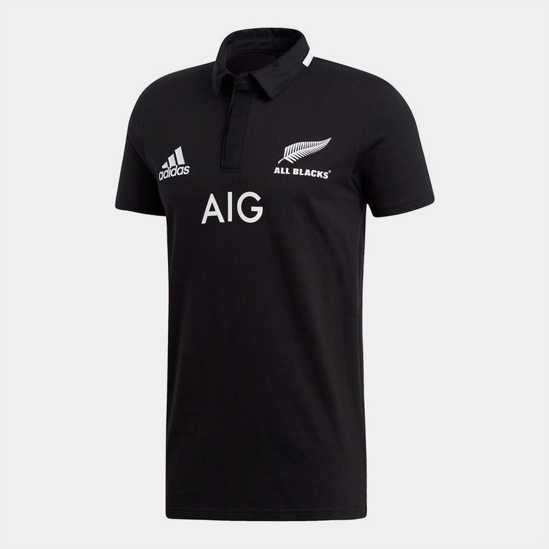 adidas All Blacks Home Polo Shirt Mens