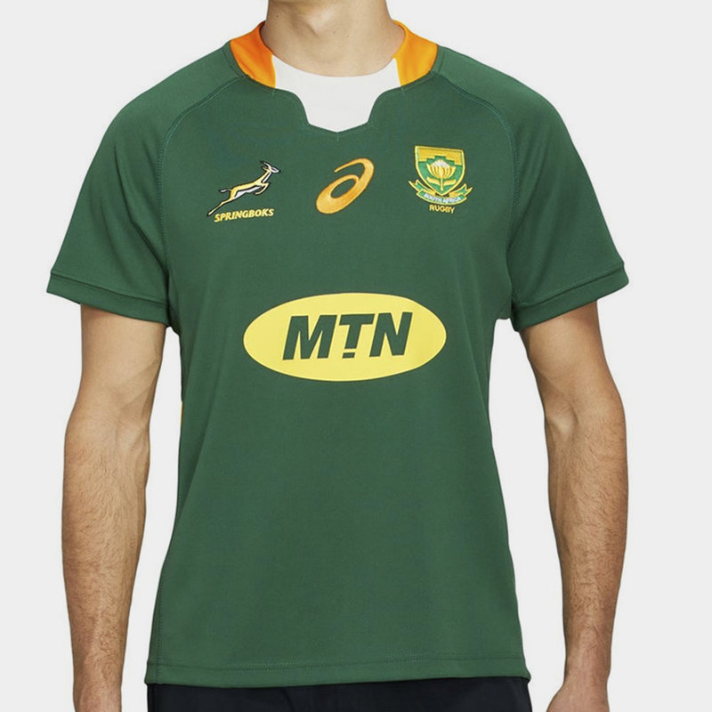 Asics South Africa Springboks 2021 Home Shirt Mens