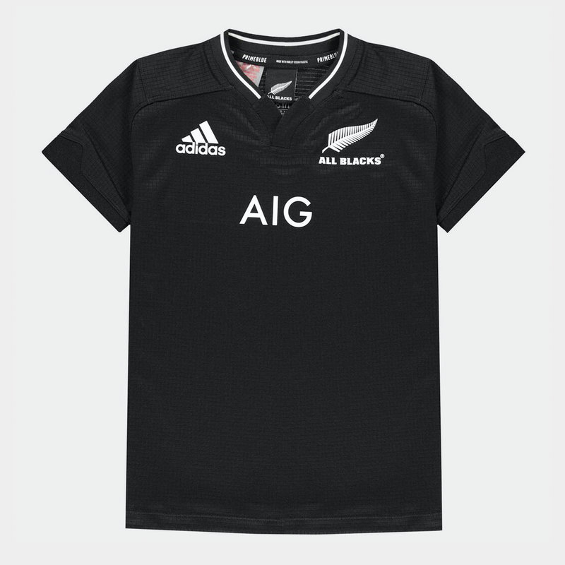 adidas New Zealand All Blacks Rugby Shirt 2021 Junior