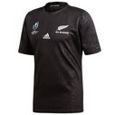 adidas New Zealand All Blacks RWC 2019 Home S/S Rugby Shirt
