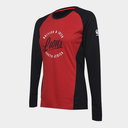 British and Irish Lions Long Sleeve Graphic T Shirt Ladies