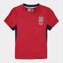 England Rugby Poly T Shirt Junior Boys
