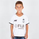 Fiji 2018/19 Kids Home S/S Replica Rugby Shirt