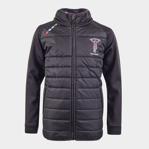 Harlequins Kids F/Z Hybrid Jacket