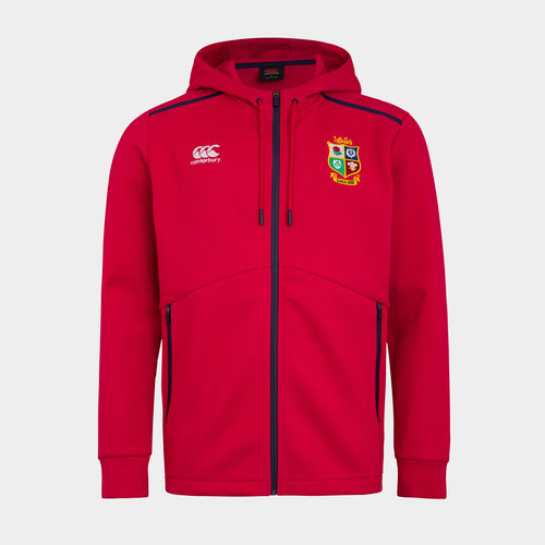 British and Irish Lions Full Zip Hoodie Mens