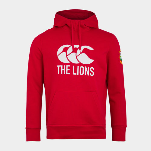 British and Irish Lions Logo Hoodie Mens