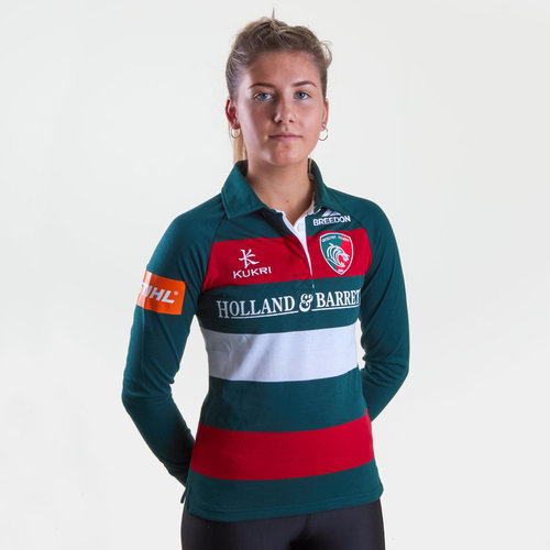 Leicester Tigers Kukri Rugby Men/'s 2018-19 Away Classic Shirt New White