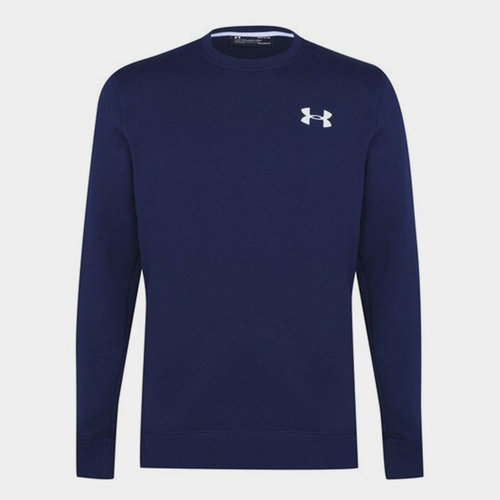 Armour Rival Solid Fitted Sweatshirt Mens
