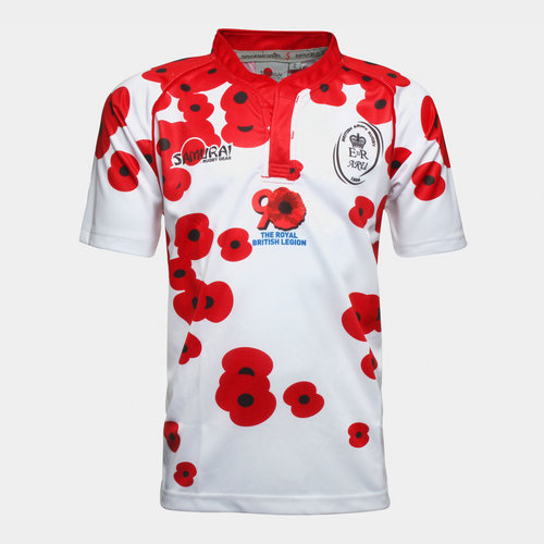 Army Union Poppy Appeal S/S Rugby Shirt